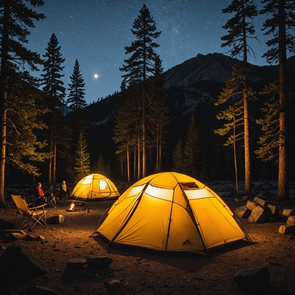 Quels sont les conseils pour camper en toute sécurité dans des zones avec des prédateurs nocturnes?