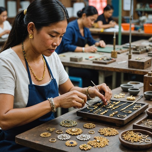 Où apprendre les techniques de fabrication de bijoux en Thaïlande ?